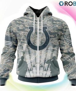Indianapolis Colts NFL Honor US Air Force Veterans 3D Hoodie, Colts Apparel