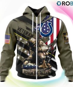 Indianapolis Colts NFL Honor Veterans And Their Families 3D Hoodie, Indianapolis Colts Gear
