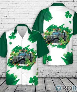 Irish Army RG-32M Light Tactical Vehicle (LTV), St Patrick’s Day Hawaiian Shirt