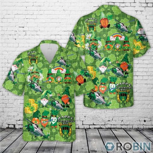 Irish Coast Guard St Patrick’s Day Hawaiian Shirt