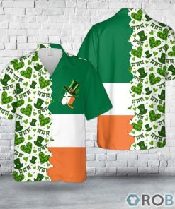 Irish St Patrick’s Day Flag Hawaiian Shirt