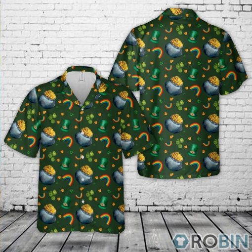 Irish St Patrick’s Day Shamrock Summer Hawaiian Shirt