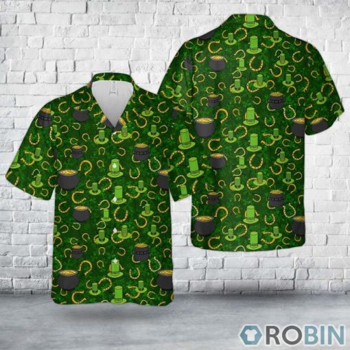 Irish St Patrick’s Day Summer Hawaiian Shirt