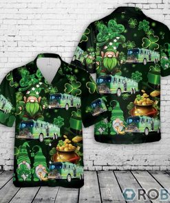 Irishtown Fire Company, New Oxford, Pennsylvania Patrick’s Day Hawaiian Shirt