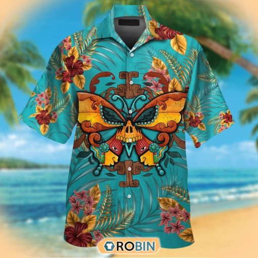 Itzpapalotl Maya Aztec Hawaiian Shirt