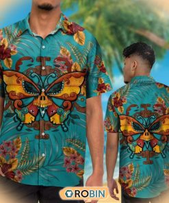 Itzpapalotl Maya Aztec Hawaiian Shirt