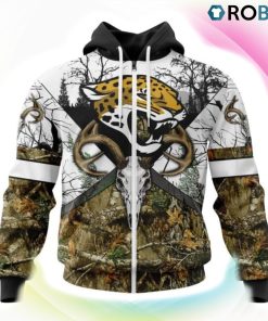 Jacksonville Jaguars Deer Hunting Camo Style 3D Hoodie, Jacksonville Jaguars Gear