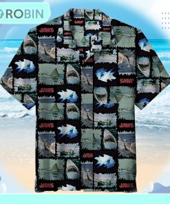 Jaws Collage Unisex Hawaiian Shirt