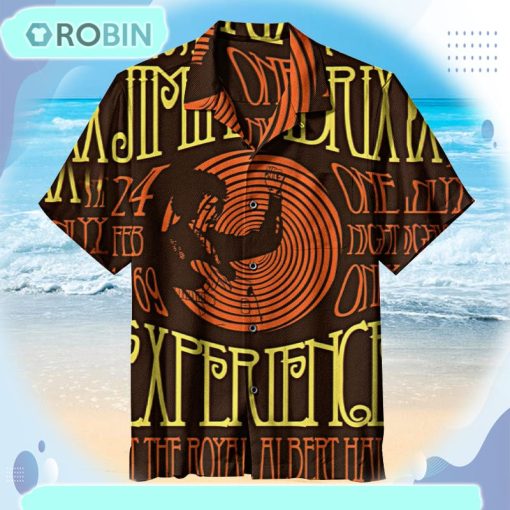 Jimi Hendrix Poster Concert Universal Hawaiian Shirt