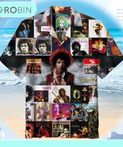 Jimi Hendrix Unisex Hawaiian Shirt