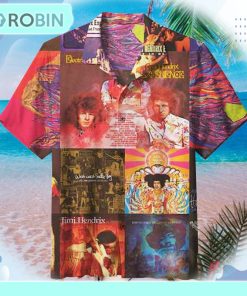 Jimi Hendrix Unisex Hawaiian Shirt HWS55 Jimi Hendrix Unisex Hawaiian Shirt HWS55
