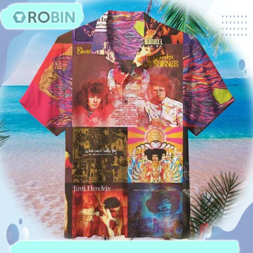 Jimi Hendrix Unisex Hawaiian Shirt HWS55