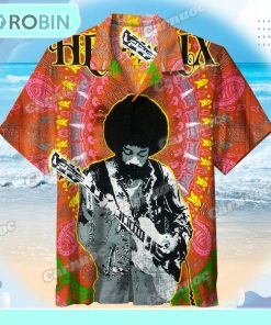 Jimi Hendrix Unisex Hawaiian Shirt HWS89