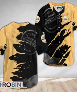 Jose Cuervo Metal Crack Pattern Baseball Jersey Shirt Style