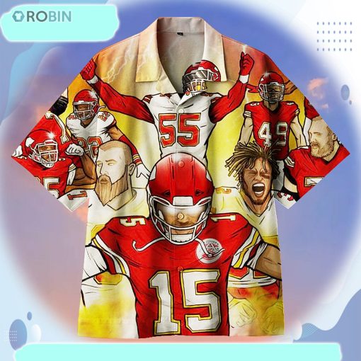 Kansas City Chiefs 2019-2020 Team Universal Hawaiian Shirt
