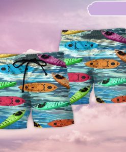Kayaking It’s Time For Kayaking Beach Short, Gift for Holiday Summer Kayaking It’s Time For Kayaking Beach Short, Gift for Holiday Summer