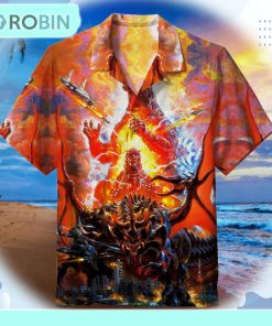King of the Monsters, Godzilla Hawaiian Shirt HWS87