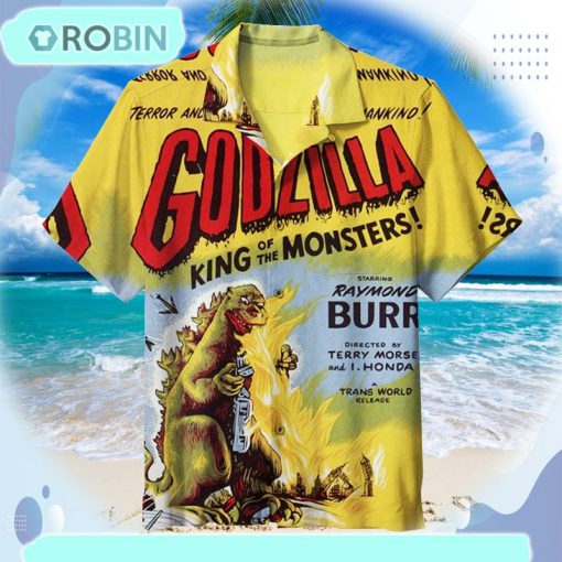 King of the Monsters Godzilla Unisex Hawaiian Shirt HWS96