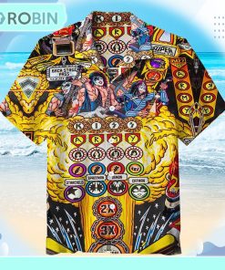 Kiss Pinball Universal Hawaiian Shirt