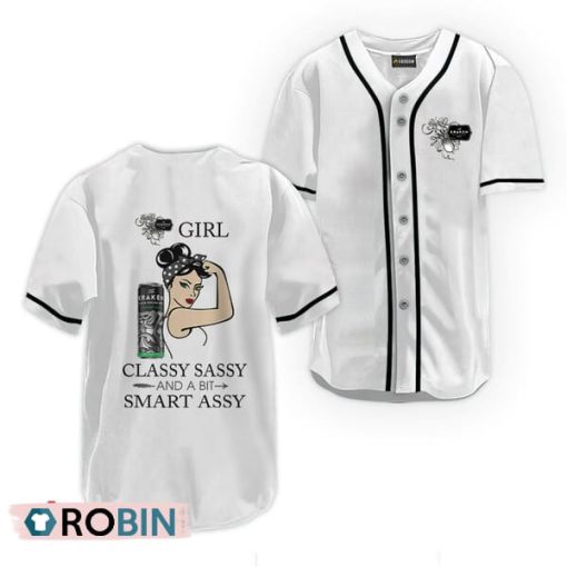 Kraken Rum Classy Sassy And A Bit Smart Assy Baseball Jersey Shirt Style