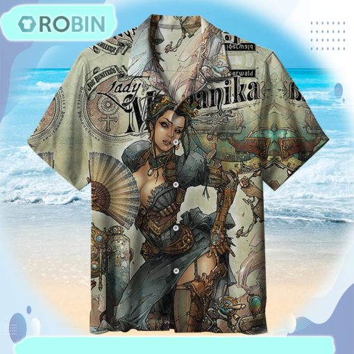 Lady Mechanika Universal Hawaiian Shirt