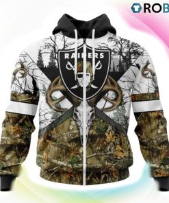Las Vegas Raiders Deer Hunting Camo Style 3D Hoodie, Las Vegas Raiders Shirt