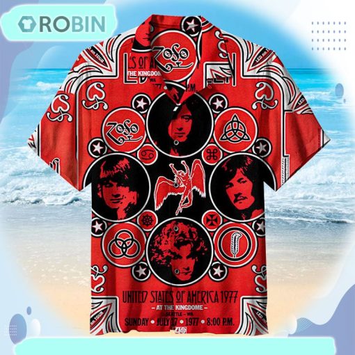 Led Zeppelin Universal Hawaiian Shirt HWS96