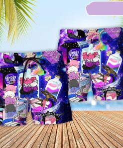 LGBT Gender Fluid Beach Short, Gift for Holiday Summer LGBT Gender Fluid Beach Short, Gift for Holiday Summer