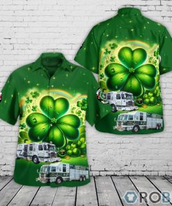 Limerick, PA, Limerick Fire Department St Patrick’s Day Hawaiian Shirt