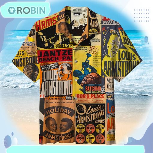 Louis Armstrong Universal Hawaiian Shirt