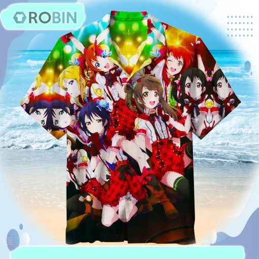 Love Live! School Idol Festival Unisex Hawaiian Shirt