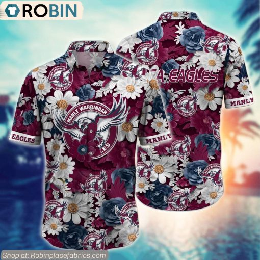 Manly Sea Eagles Hawaiian Shirt NRL Teams