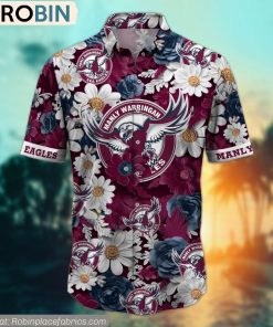 Manly Sea Eagles Hawaiian Shirt NRL Teams