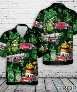 Maryland Baltimore County Fire Department, Patrick’s Day Hawaiian Shirt