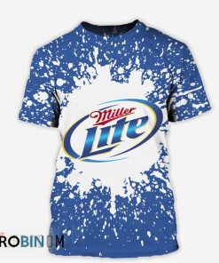 Miller Lite 3D All Over Printed T-Shirt