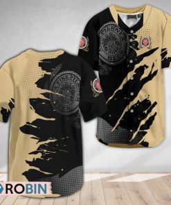 Miller Lite Metal Crack Pattern Baseball Jersey Shirt Style