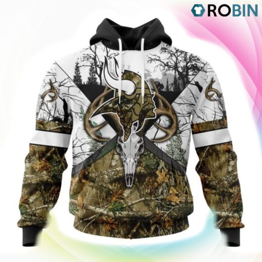 Minnesota Vikings Deer Hunting Camo Style 3D Hoodie, Minnesota Vikings Merch