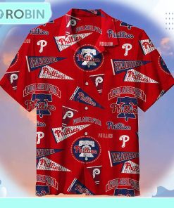 MLB Philadelphia Phillies Retro Hawaiian shirt