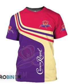 Modern Crown Royal 3D All Over Printed T-Shirt Modern Crown Royal 3D All Over Printed T-Shirt