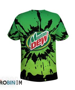 Mountain Dew 3D All Over Printed T-Shirt Mountain Dew 3D All Over Printed T-Shirt