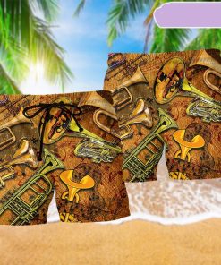 Music Happiness So Colorful Beach Short, Gift for Holiday Summer Music Happiness So Colorful Beach Short, Gift for Holiday Summer