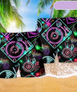 Music Record Player In Memory Beach Short, Gift for Holiday Summer Music Record Player In Memory Beach Short, Gift for Holiday Summer