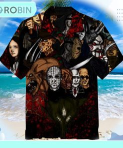 My Favorite Horror Character Unisex Hawaiian Shirt