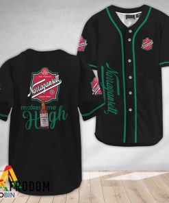 Narragansett Beer Make Me High Baseball Jersey Shirt Style