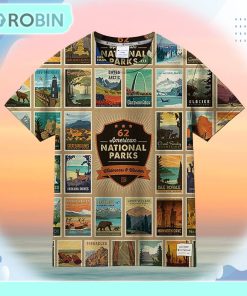 National Park Wilderness Wonders Universal Hawaiian Shirt