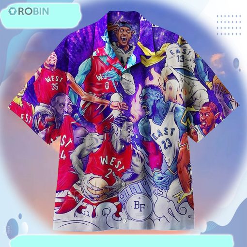 NBA All-Star MonStars Universal Hawaiian Shirt