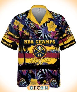 NBA Champs Denver Nuggets Special Floral Summer Hawaiian Shirt NBA Champs Denver Nuggets Special Floral Summer Hawaiian Shirt