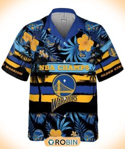 NBA Champs Golden State Warriors Special Floral Summer Hawaiian Shirt NBA Champs Golden State Warriors Special Floral Summer Hawaiian Shirt