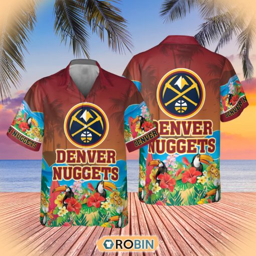 NBA Denver Nuggets And Toucan Beach Hawaiian Shirt