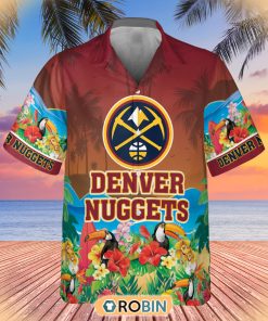 NBA Denver Nuggets And Toucan Beach Hawaiian Shirt NBA Denver Nuggets And Toucan Beach Hawaiian Shirt